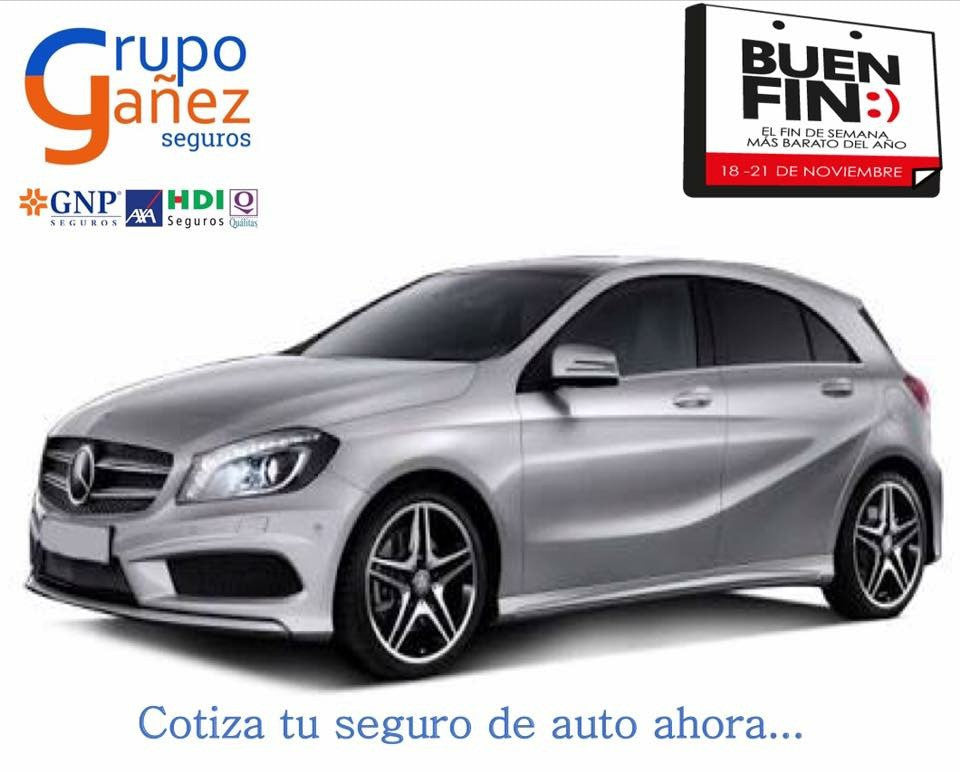 Cotiza el seguro de tu coche en #BuenFin
